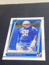 2021 Panini Donruss - Rated Rookie Penei Sewell #328 (RC)