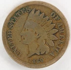 1860 Indian Head Cent