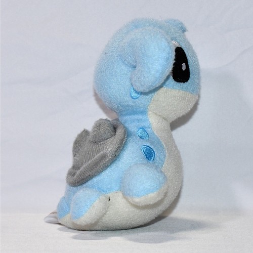 Peluche pupazzo imbottito Pokemon Center 6" Lapras Pokedoll 2010 autentico 0325!!! - Foto 4 di 5