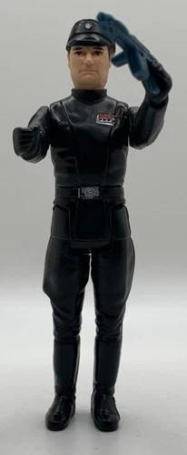 Vintage Star Wars Imperial Commander 1980 Kenner Complete with Original Blaster