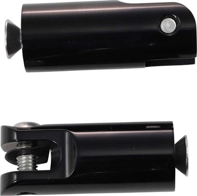 Accutronix FPMT200-B Billet Footpeg Mounts-2 1/2in Front Peg Mounts w/