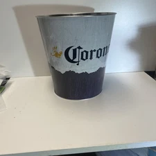 Corona Ice Bucket ,Trash Bin Wastebasket Man Cave Game Room Office Man Cave