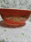 SALE! WAS 99. VTG MCM EXTREMELY RARE PYREX GOLDEN LEAVES MIX BOWL 4QT #404