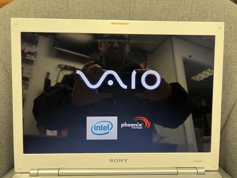 Sony Vaio pcg-7t1m Windows xp Sp3, t2050 cpu, 1Gb Ram, 120Gb Ssd, Retro - Image 4 of 4