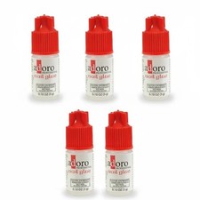 Professional Nail Glue 5 Pack for Acrylic False Nails Tip Strong Quick Bond 4535