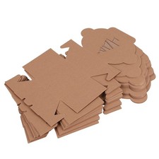 30  Karton BäCkerei  Boxen Set 4X4X2,5  Auto Popup für Weihnac5689