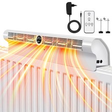 Heizverstärker Mit Fernbedienung LED Display Heizstrahler weiß