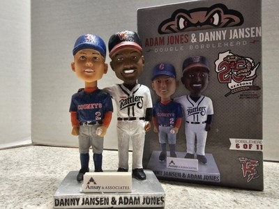 Adam Jones & Danny Jansen Wisconsin Timber Rattlers MiLB 2019 SGA Double...