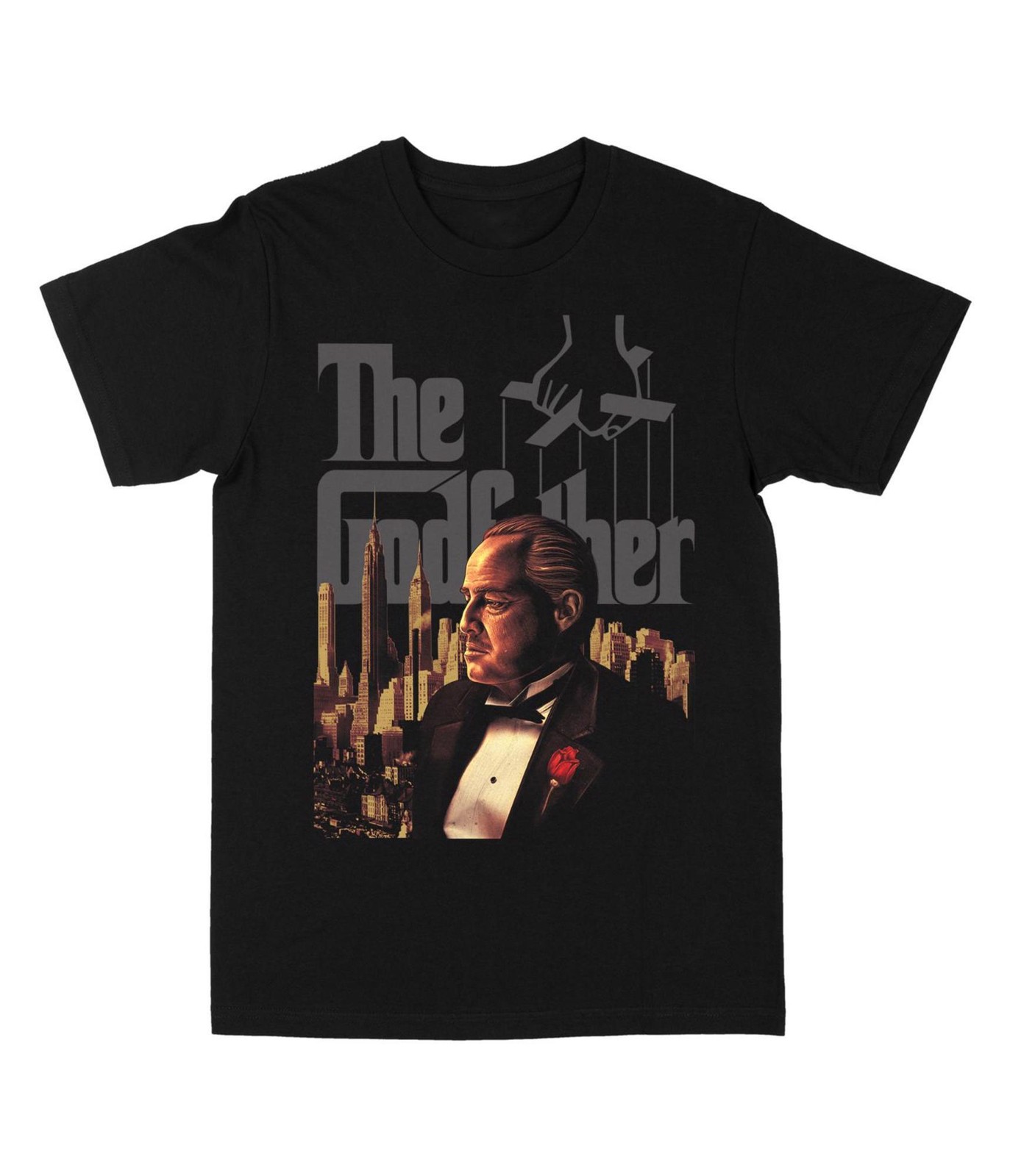 Мужская футболка с графическим принтом Paramount Pictures Крестный отец 50 лет 4190₽