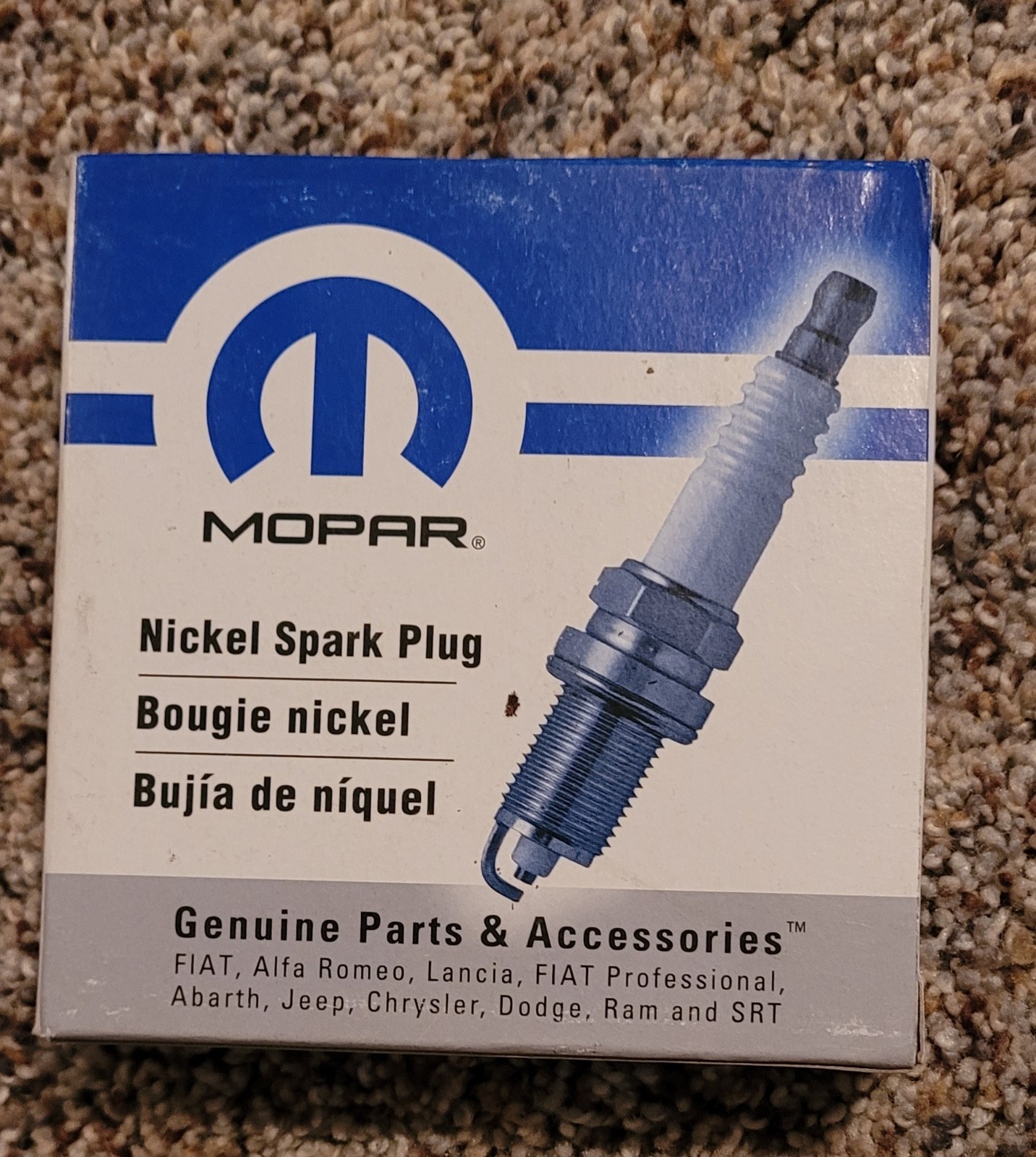 MOPAR Nickel Spark Plugs, Qty 4 P/N SPLZFR5C11