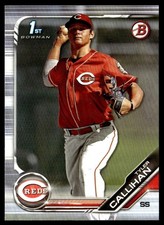 2019 Bowman Draft Tyler Callihan Cincinnati Reds #BD-47