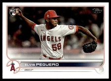 2022 Topps Elvis Peguero Rookie Los Angeles Angels #541