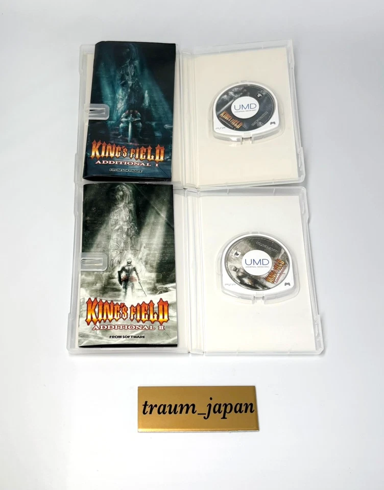 PSP KING'S FIELD ADDTIONAL I II set of 2 PlayStation Portable Japan import - Image 3 of 3