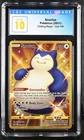 PRISTINE CGC 10 SNORLAX 224 CHILLING REIGN GOLD SECRET RARE SWORD SHIELD POKEMON