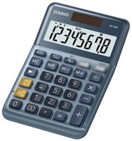 Casio Tischrechner MS-80E, 8-Stellig, Silber
