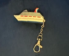 Carnival Cruise Lines Keyring 4.5in USB Drive Key Chain Flash Thumb Bag Clip
