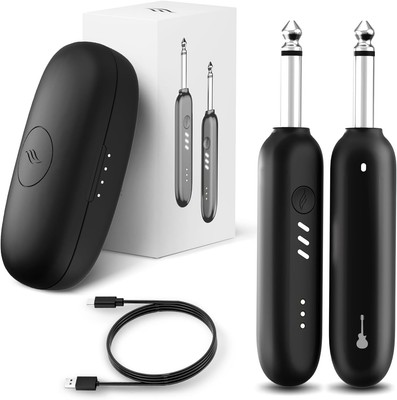 Enya WB1 Kabelloses Gitarrensystem, UHF 3.0 Audio, kabelloser Gitarrensender und