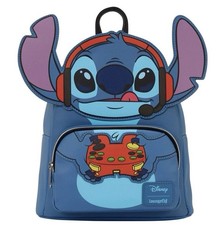 Disney Stitch Gamer Controller GameStop Loungefly Mini Backpack - NEW