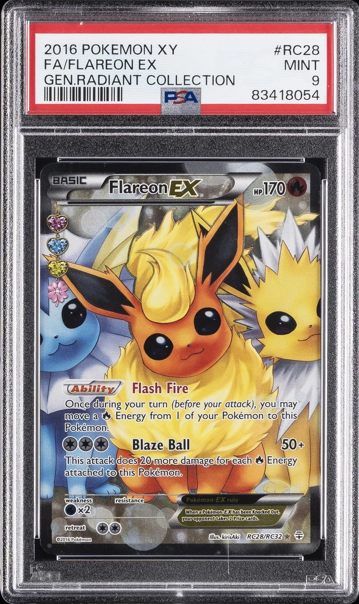 ブースター　PSA9　旧裏　ポケモンカード　Flareon Flareon Pokémon TCG Professional Sports Authenticator (PSA