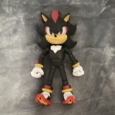 Sonic the Hedgehog Shadow the Hedgehog Action Figure Plastic Black Red