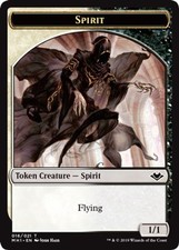 Spirit Token #16 *Foil* (LP) Modern Horizons (MH1) MTG