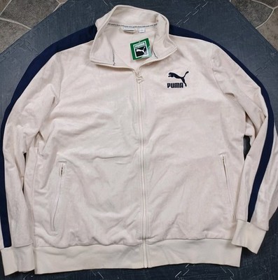 Puma T7 Track Jacket Suede Birch Sz XXL With Tags READ Streetwear 