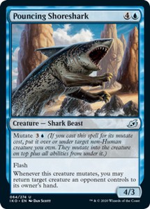 Pouncing Shoreshark x4 - Ikoria: Lair of Behemoths - NM-Mint, English - Ikoria: