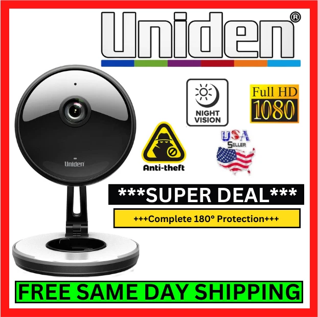 Uniden 1080p smart wifi cctv camera sale