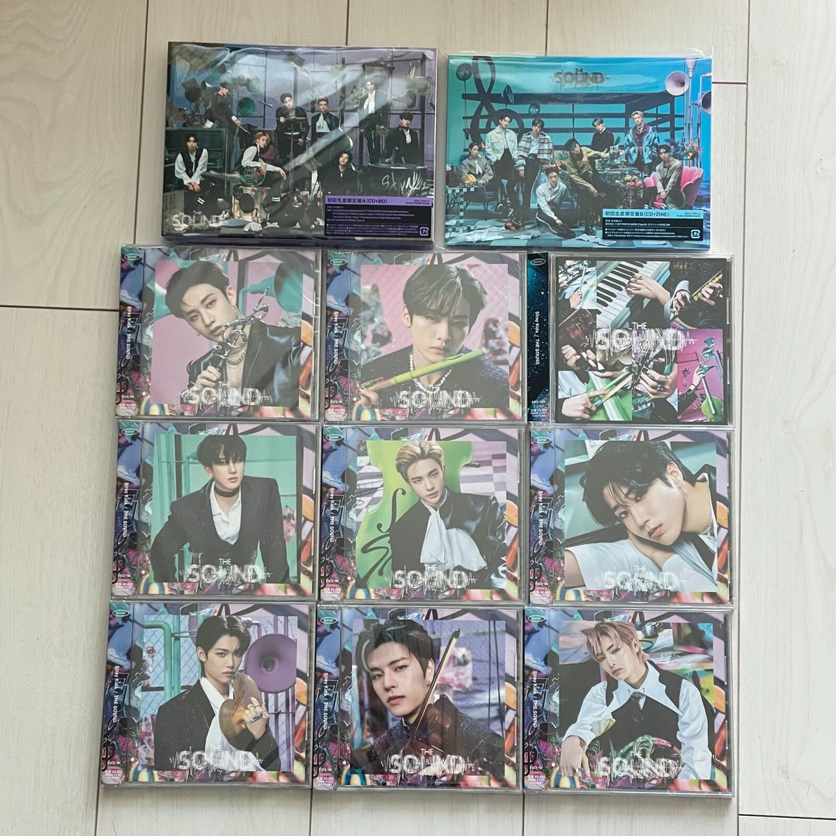 Stray Kids JAPAN 1st Album『THE SOUND』FC盤 STRAY KIDS Japan 1st Album THE SOUND CD Standard A B ver. FC