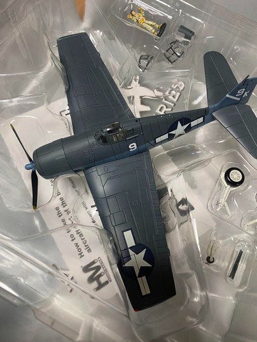 Hobby Master HA1108 Grumman F6F-3 Hellcat USS Yorktown 1/72 Diecast Model - 第 1/8 張圖片