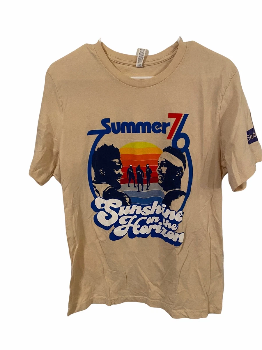 Summer 2025 76ers shirt