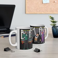 Batman the Animated Series Ceramic Mug 11oz, Classic Cartoon, Retro Cartoon Cup