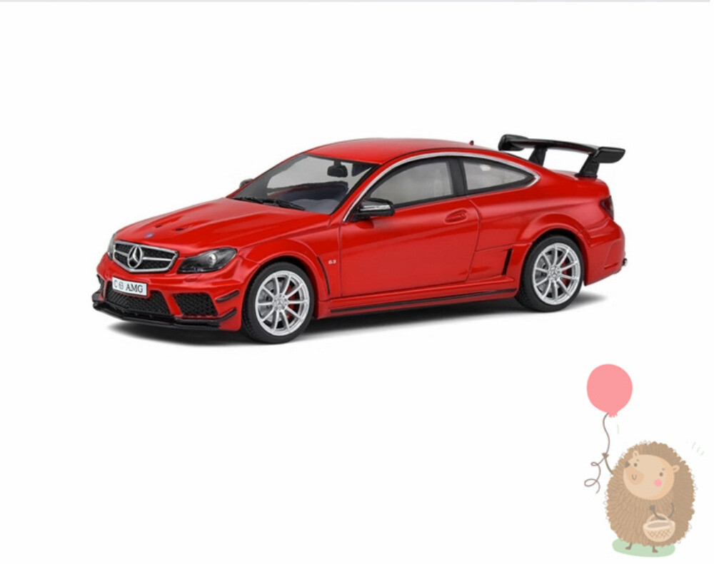 Solido 1/43 Benz MERCEDES C63 AMG BLACK SERIES Alloy Diecast Model