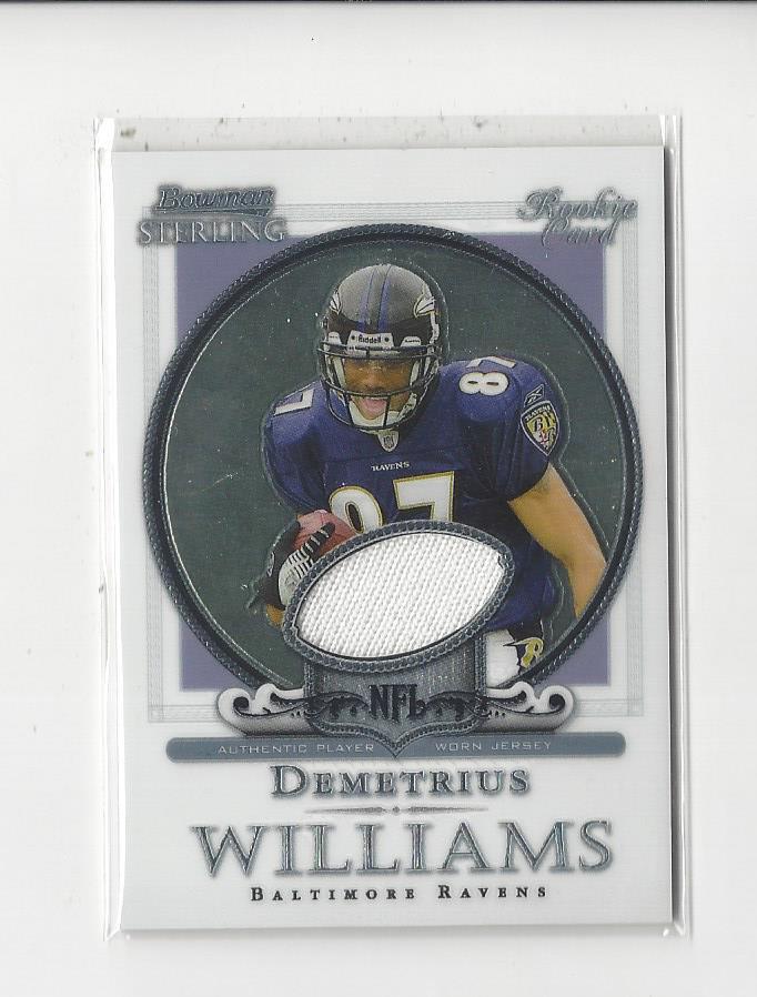 Demetrius Williams Bowman Sterling #BSDEW Jersey