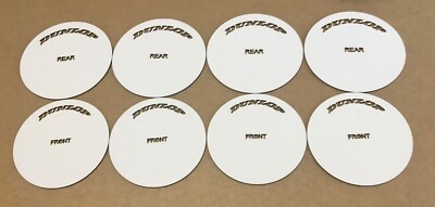 1/10th Scale Tamiya 1/10 RC 47508 Porsche 956 Dunlop Stencils Templates