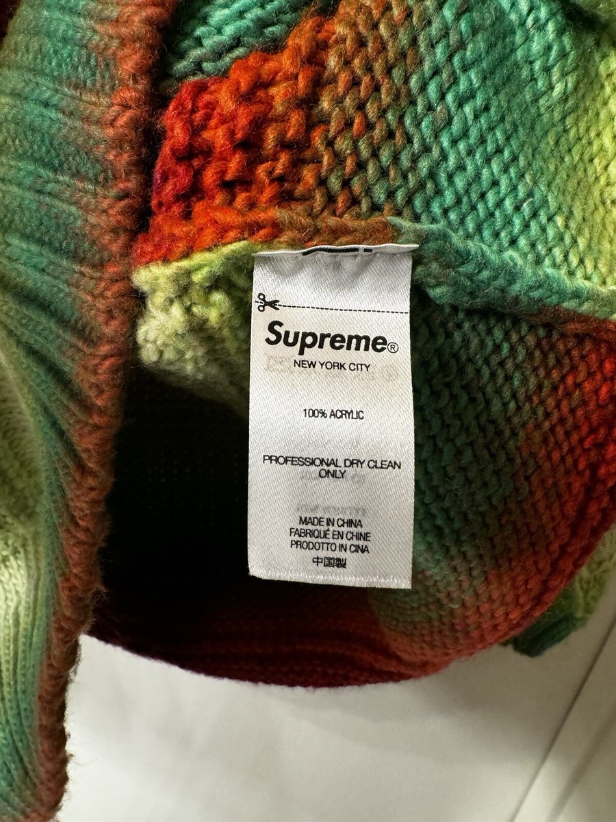 Supreme Gradient Stripe Sweater | eBay Supreme Gradient Stripe Sweater | eBay
