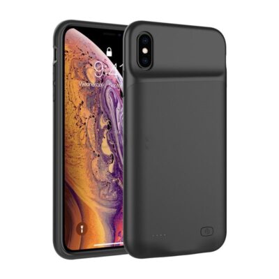 Silicone shockproof Battery Charger Cases for iPhone XS Max XR X Power Bank