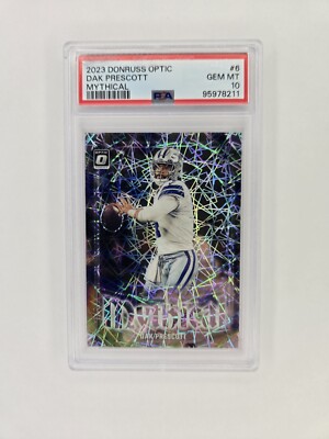 acgカード　　Legend    of    SSP⭐︎33 2023 Panini Optic Dak Prescott Mythical SSP #6 Case Hit Cowboys