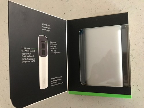 Belkin Power Pack 6600 (SILVER) Power Bank /Batterie externe BRAND NEW - 第 3/7 張圖片
