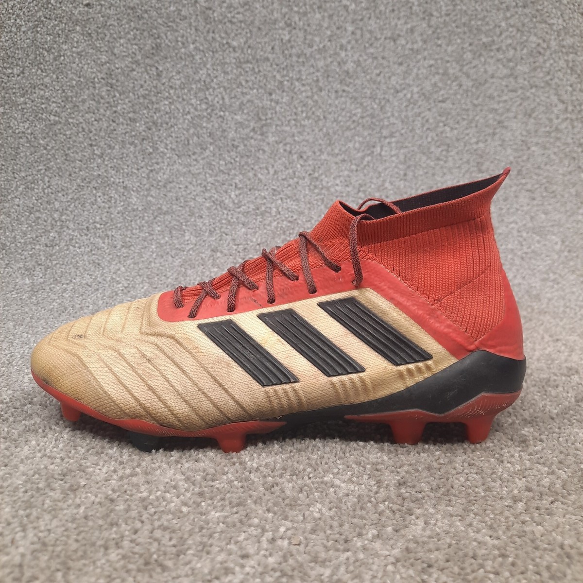 Adidas Predator 18.1 FG Mens Soccer Football Cleats Size 8.5 White