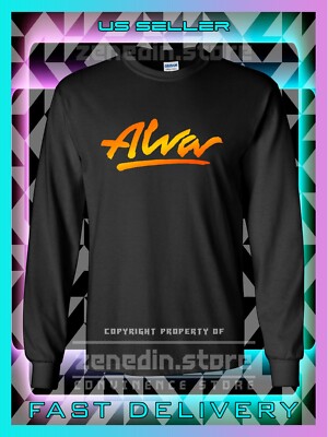New Tee Alva Skate Logo Men's Long Sleeve T-Shirt American Men T-Shirt