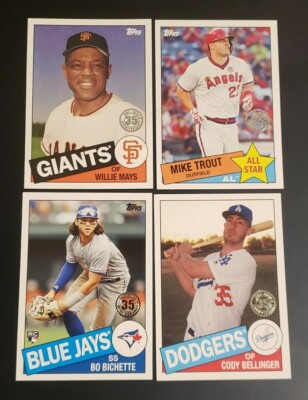 2020 Topps 1985 35th Anniversary Inserts Series 1 / Series 2 / Update You Pick 