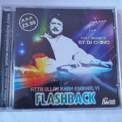 ATTAULLAH KHAN FLASHBACK HI TECH DJ CHINO MUSIC AUDIO CD SAME DAY DISPATCH