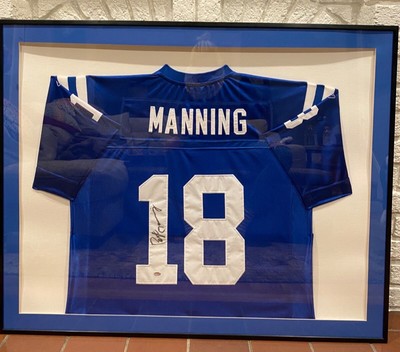peyton manning signed jersey