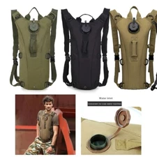 3L Water Bladder Hydration Pack Bag Water Storage Backpack Sports Hiking Camping