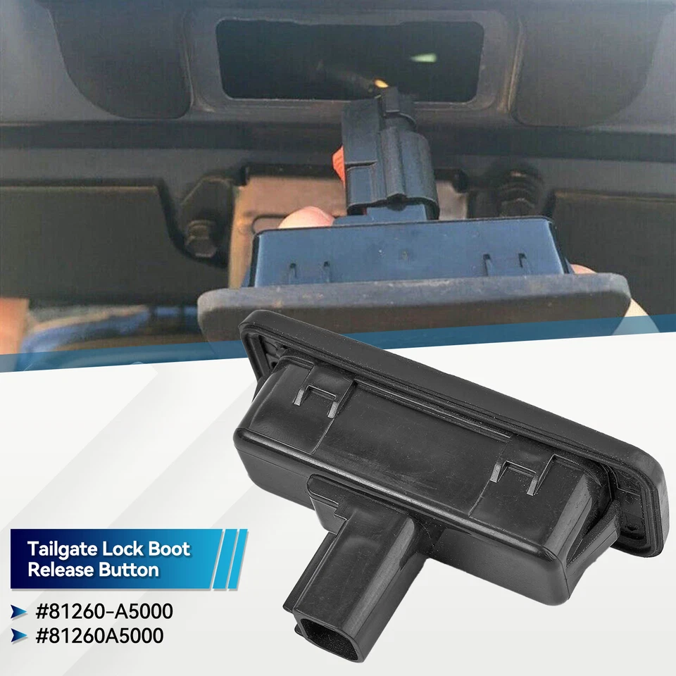 Trunk Lid Lock Handle Button FOR Hyundai Elantra GT Hatchback 13-17 #81260-A5000 Foto 3 de 4