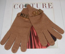 Bcbgeneration Tan Keep Calm Gloves Sz OS  48 2