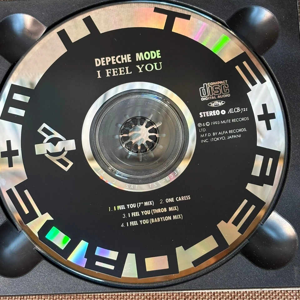 DEPECHE MODE I Feel You JAPAN 5" MAXI CD ALCB-721 1A2 C 31 OBI + INSERT Digipack - Image 4 of 4