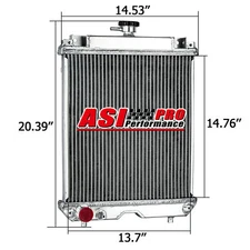 Radiator For Kubota KX91-3 KX91-3S U35 U35S U35-3 U35-S2 D1703 Engine RC41142300