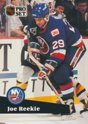 1991-92 Pro Set French #429 JOE REEKIE - New York Islanders